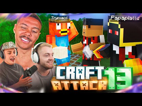 I'M DOING A CURIOUS BUSINESS WITH TRYMACS..?!😱 CRAFT ATTACK 13 with ELI, TRYMACS, cardboard board...