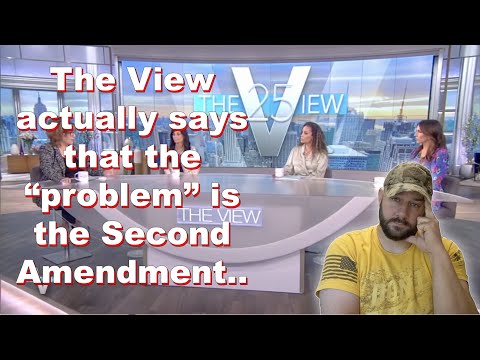 The View claims “the Second Amendment is the problem…” So... they're finally being honest... Thumbnail