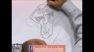 COMO DIBUJA LA CARICATURA JAMES BOND