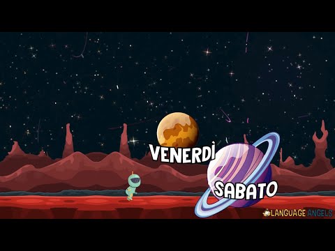 Italian Days of the Week | Songs for Kids | Language Angels