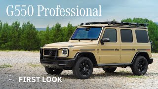 Mercedes Benz First Look: G550 2023