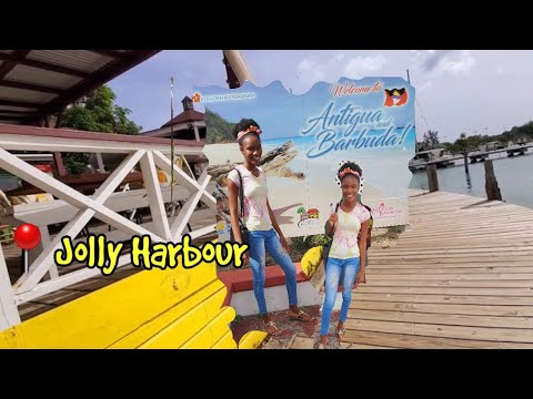 Walking Around Jolly Harbour, Antigua ????????