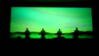 Kraftwerk 3D - Morgenspaziergang (ending), Live @ MoMA 4/10/12