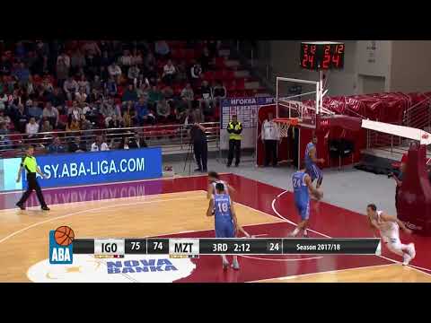 Brett Bailey does it again (Igokea - MZT Skopje Aerodrom,  16.10.2017)