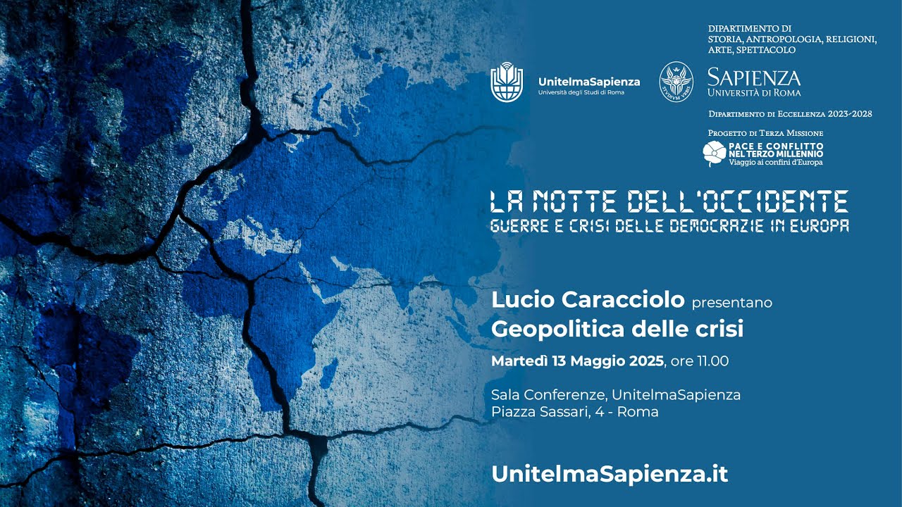 La Notte dell'Occidente presenta Lucio Caracciolo: Geopolitica delle crisi.