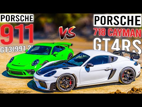 Porsche 911 GT3 (991.2) vs 718 Cayman GT4 RS | $200K Battle