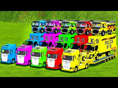 OVERSIZED TRANSPORT JEEP 4X4, ROLLS ROYCE, VOLVO, LOAD & TRANSPORT SORGHUM! Farming Simulator 22