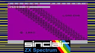 ZX Spectrum Games - Sheer Panic