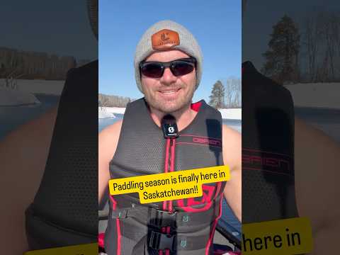 Open water season is finally here in Saskatchewan!
