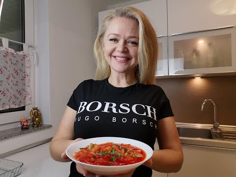 Fantastic beetroot borsch, Russian borsch! Russian dishes!
