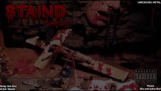 STAIND - SEE THRU (LYRICS ON SCREEN)