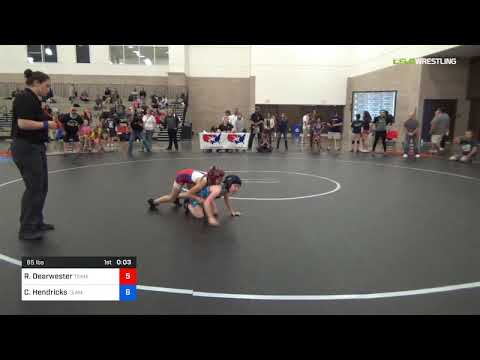 2018 Women's National /Intermediate Girls 65 RR Rnd 5 - Rylee Dearwester (Team) Vs. Catherine Hend