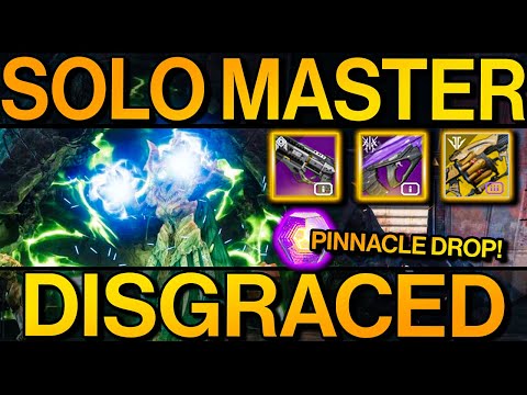 Destiny 2: SOLO MASTER Disgraced Nightfall! | 100k PLATINUM Completion On A Warlock (Beyond Light)