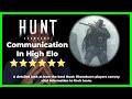 Hunt Showdown Communication In High Elo