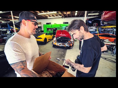 FAST & FURIOUS LAMBORGHINI REPAIR, OVERNIGHT PARTS FROM ... Video