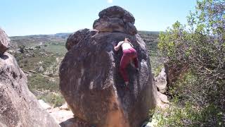 Photo of problem També n'hi ha d'haver de fàcils in El Cogul boulder Area
