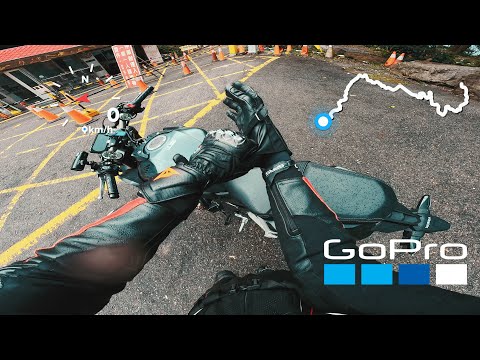 [4k] Wutai 24 District Road | Cenário de Taiwan | Tire fotos na estrada da montanha #cb650r #cbr650r #gopro11black