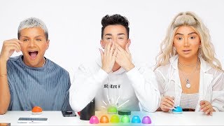 MESSY MAKEUP TRIVIA ft. Nikita Dragun &amp; Gabriel Zamora