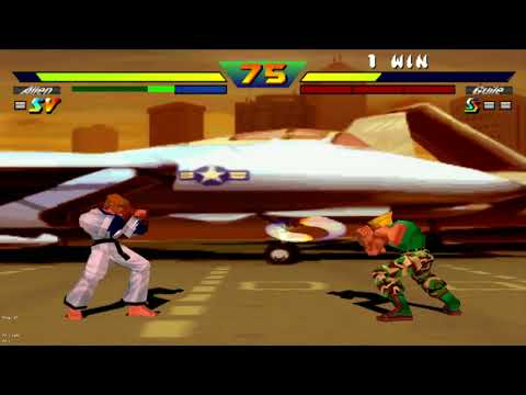 Street Fighter Ex Plus Alpha Arkadyjza Online (Kikimou vs Mamiii)