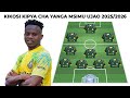HIKI NDIYO KIKOSI KIPYA CHA YANGA MSIMU UJAO 2025 2026 BAADA YA ONGEZEKO LA EDMUND JOHN