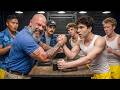 Dad Strength Vs Teen Bodybuilders Who S Stronger
