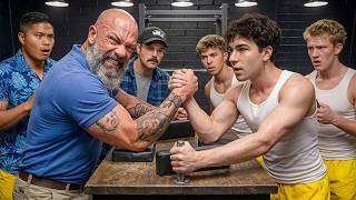 Dad Strength vs. Teen Bodybuilders - (Who's Stronger?)