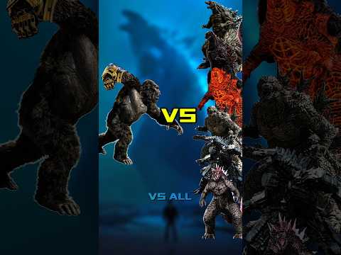 kong with glove vs Godzilla All forms  |comparison|