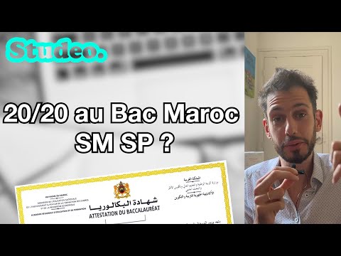 Bac Maroc 2023 en poche ! Comment avoir 20/20 !