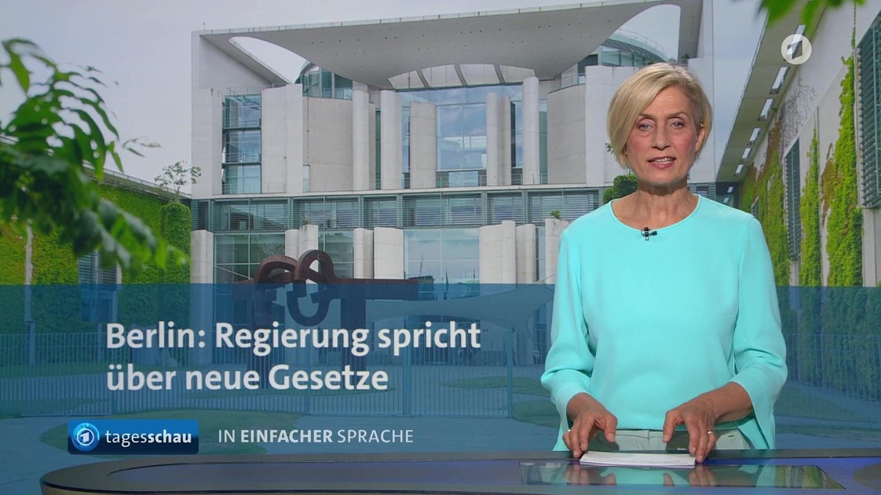 tagesschau in Einfacher Sprache 19:00 Uhr, 01.07.2026