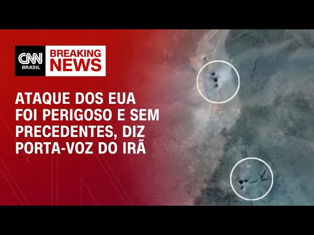 Porta-voz do Irã: Ataque dos EUA foi perigoso e sem precedentes  | AGORA CNN