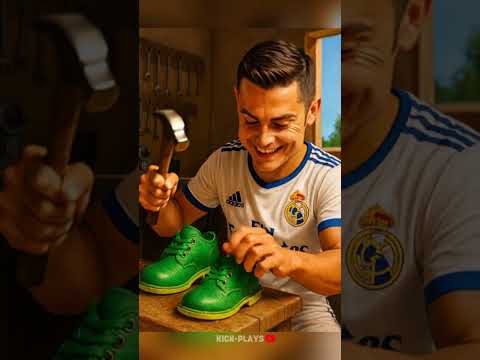 Ronaldo quiere zapatos pegajosos 👟