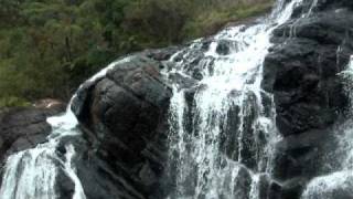 preview picture of video 'Bakers Falls, Horton Plains National Park, Sri Lanka'