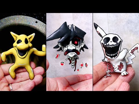 [FNF] Making Freakachu & Gold head & Shinto Sculpture [VS Hypno's Lullaby 2.0]