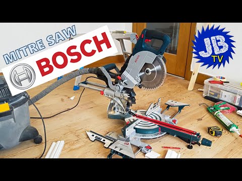 Bosch Sliding Mitre Saw GCM8SJL - Unboxing and Review