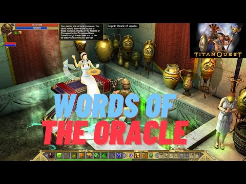 Words Of The Oracle Of Delphi Titan Quest
