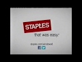 Staples Television Commercial 2012