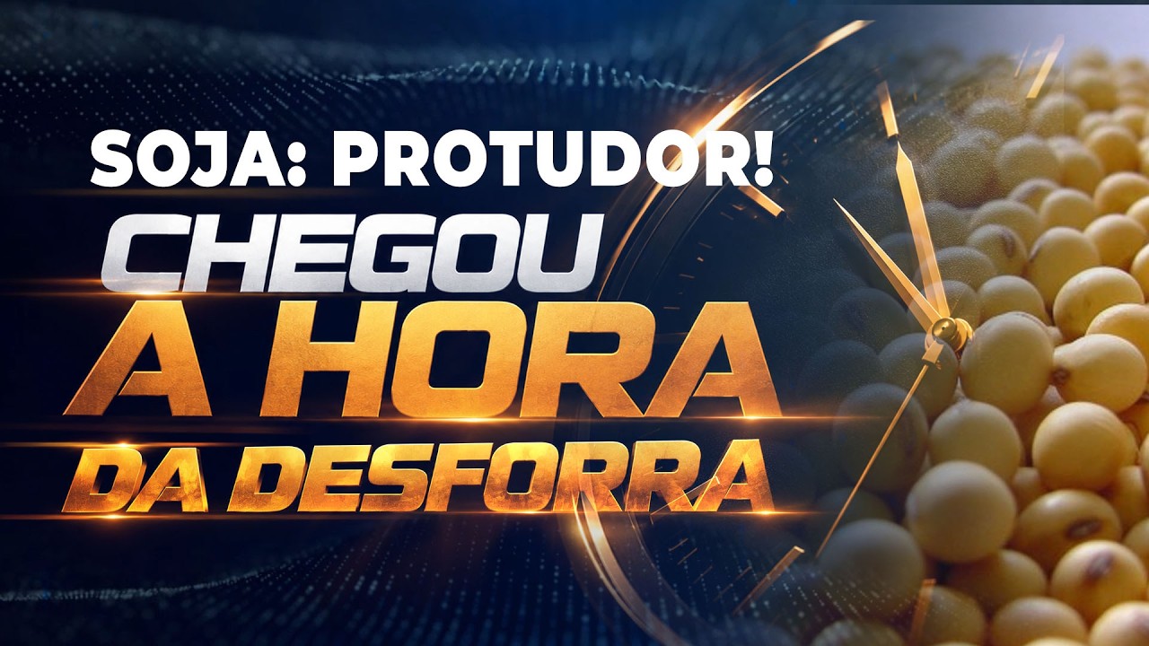 SOJA: PRODUTOR! CHEGOU A HORA DA DESFORRA!