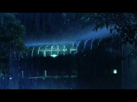 Pioggia sul Tetto – Forti Piogge e Tuoni sul Tetto | La Cura Naturale Contro l'Insonnia