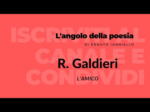 Rocco Galdieri - L'amico
