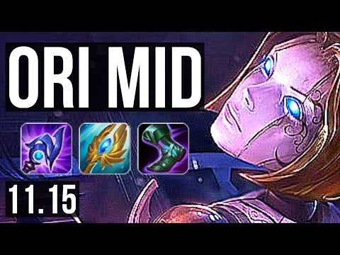 ORIANNA vs RYZE (MID) | 4/0/13, 500+ games, 900K mastery | KR Master | v11.15