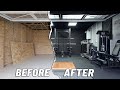 INSANE Home Gym Transformation (Start to Finish) | 2022