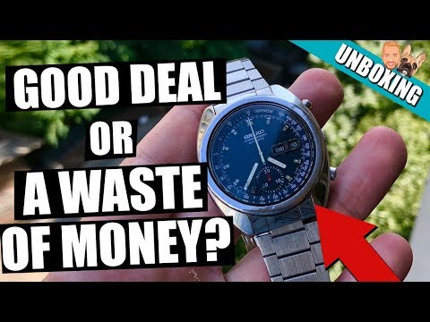 Vintage Seiko Chronograph from eBay | Did My Gamble Pay Off?? Video