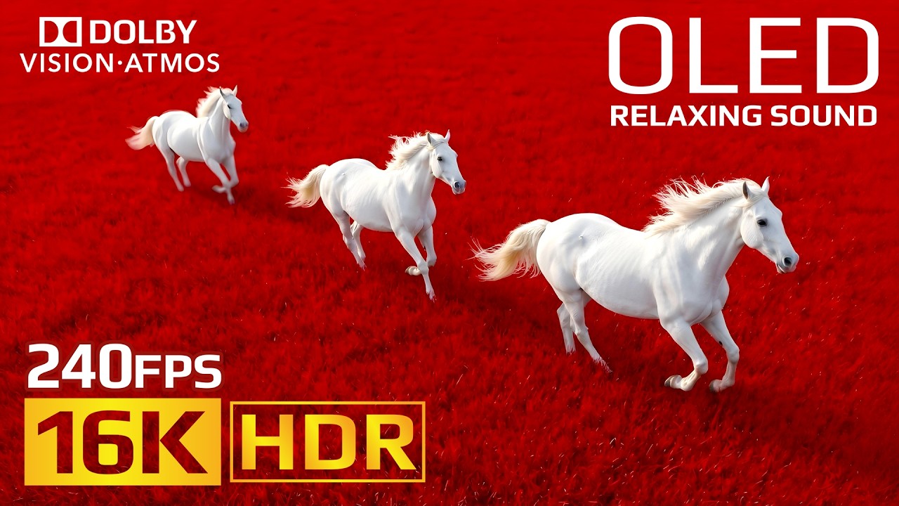 Absolutely the Best OLED HDR Test Ever | Dolby Vision 16K HDR 240fps (8K/4K Video TV)