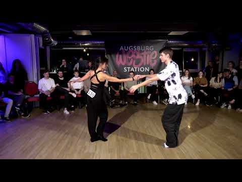 West Coast Swing Advanced Finale by Tobias Gerwald & Elena Kotelnikova at AWS 2024