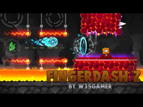 FINGERDASH REVERSED!!! / Geometry Dash 2.1 - FingerDash Z By W35Gamer (100%)