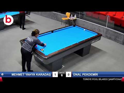 MEHMET YAHYA KARADAŞ & ÜNAL PEKDEMİR Bilardo Maçı - 