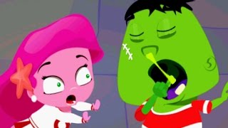 Kids learn new Words & Phonics | Wonster Words ABC Game for Children ending with "AP" & "OT"
