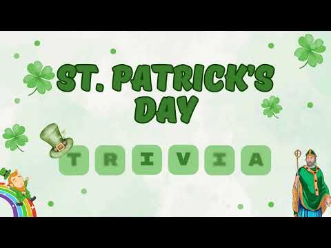 St Patrick's Day Trivia - ESL Quiz for Teens and Adults
