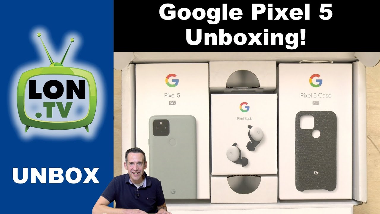 Google Pixel 5 & Pixel Buds Unboxing !