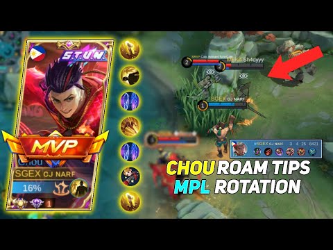 ROAM CHOU BEST ROTATION - MLBB Best Chou plays 2022